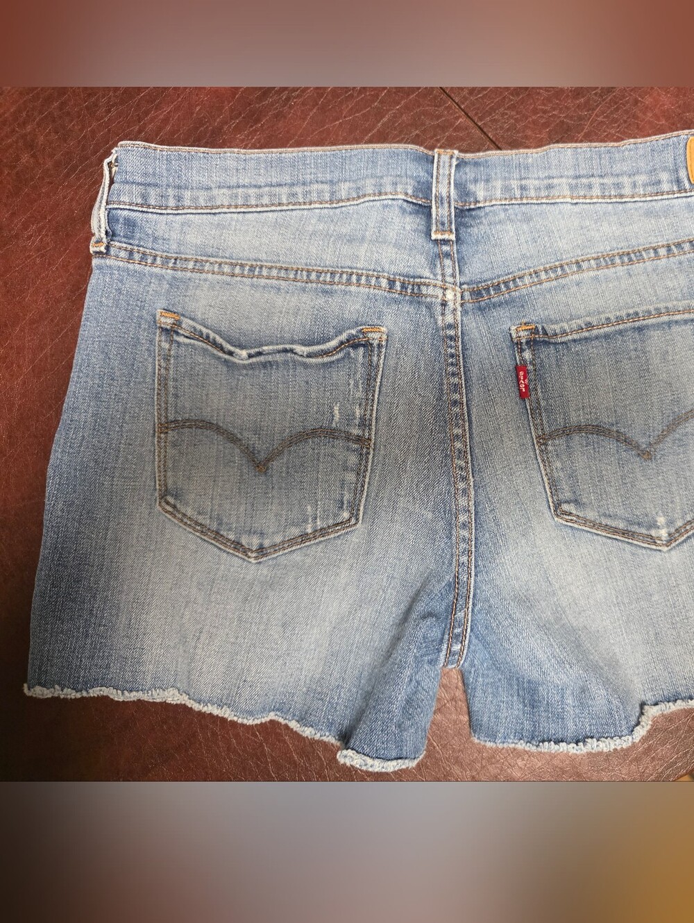 LEVI’S Cut Off Denim Jean Shorts Size 6